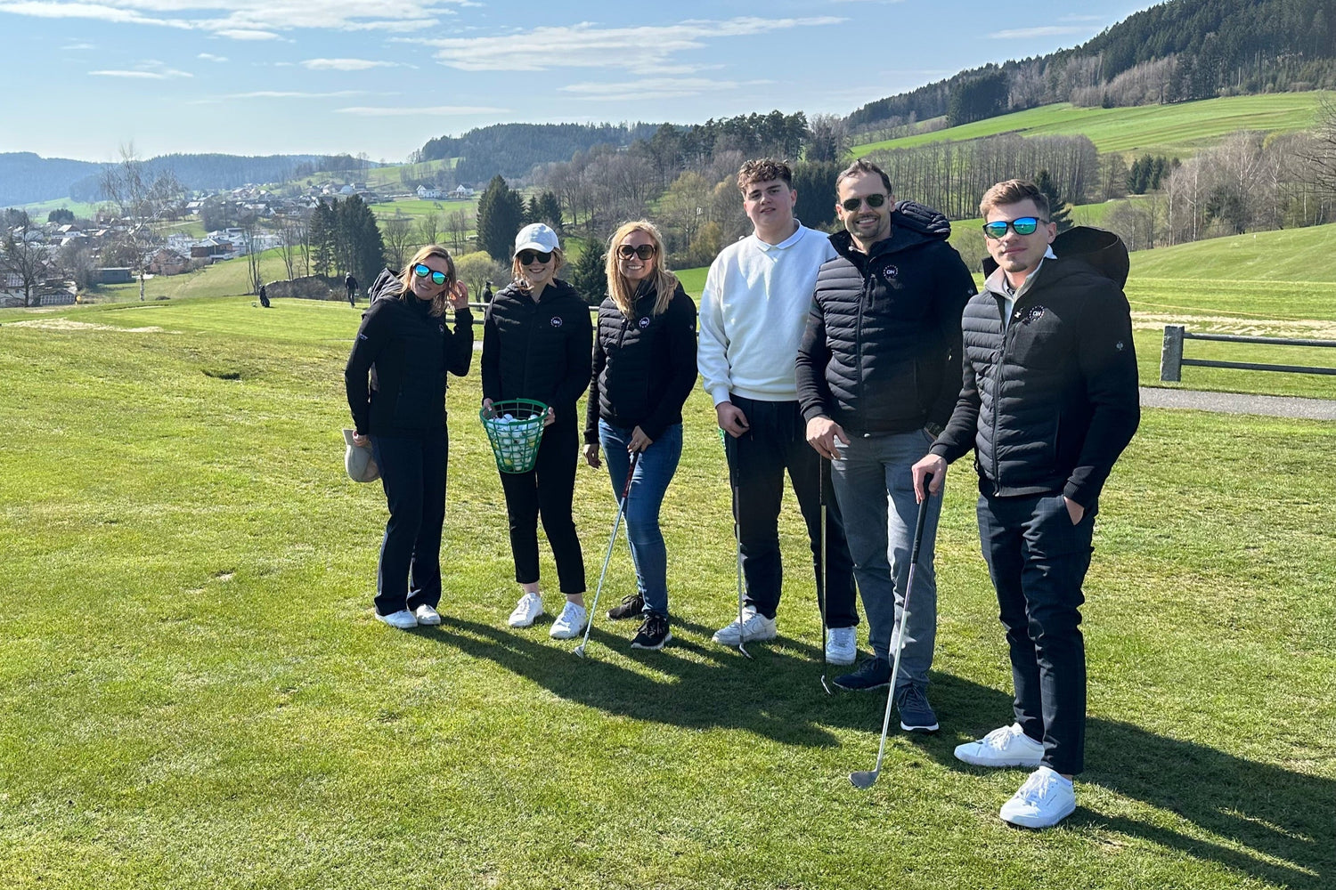 Teamevent auf dem Grünen