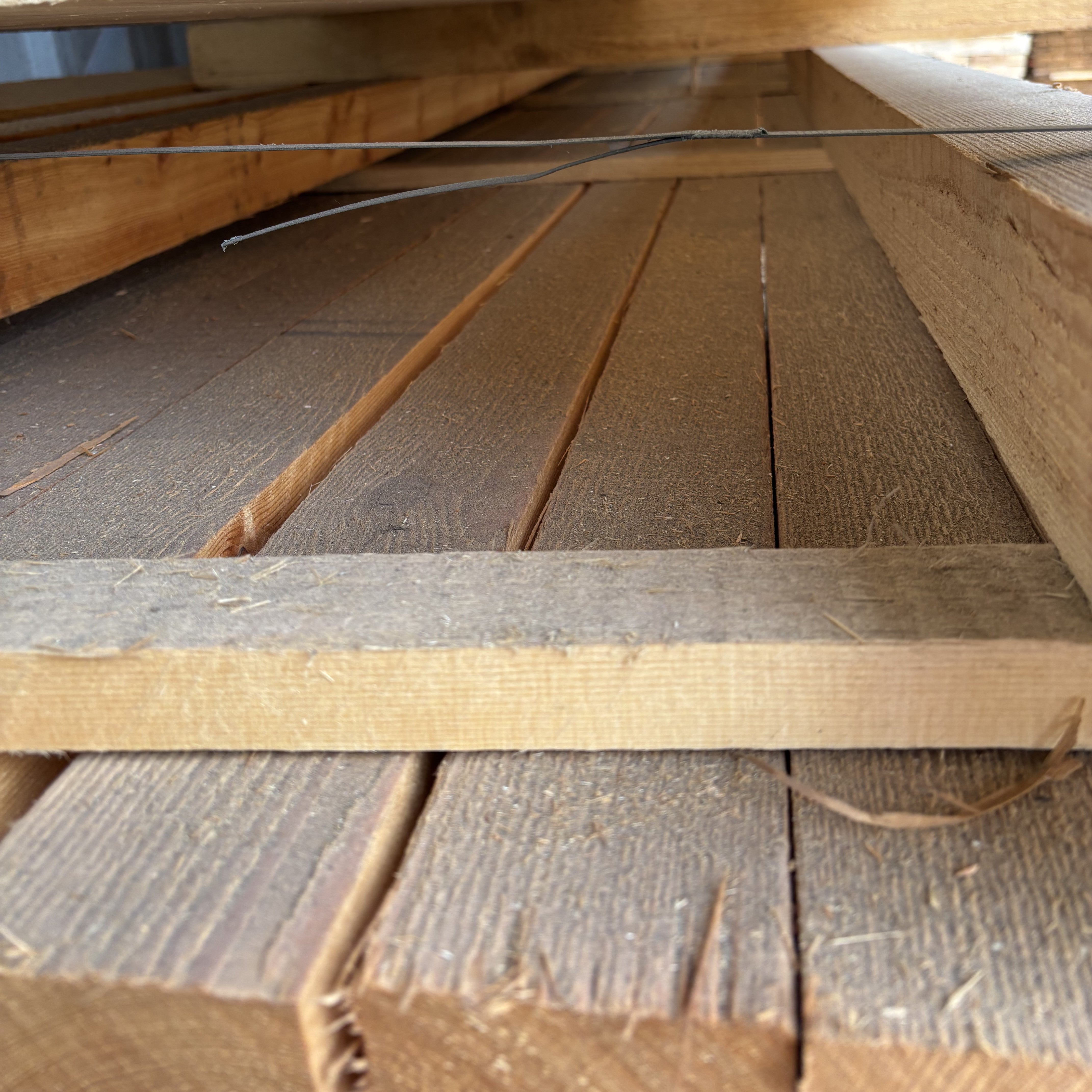 Staffeln Lärche 80x80x5000 mm