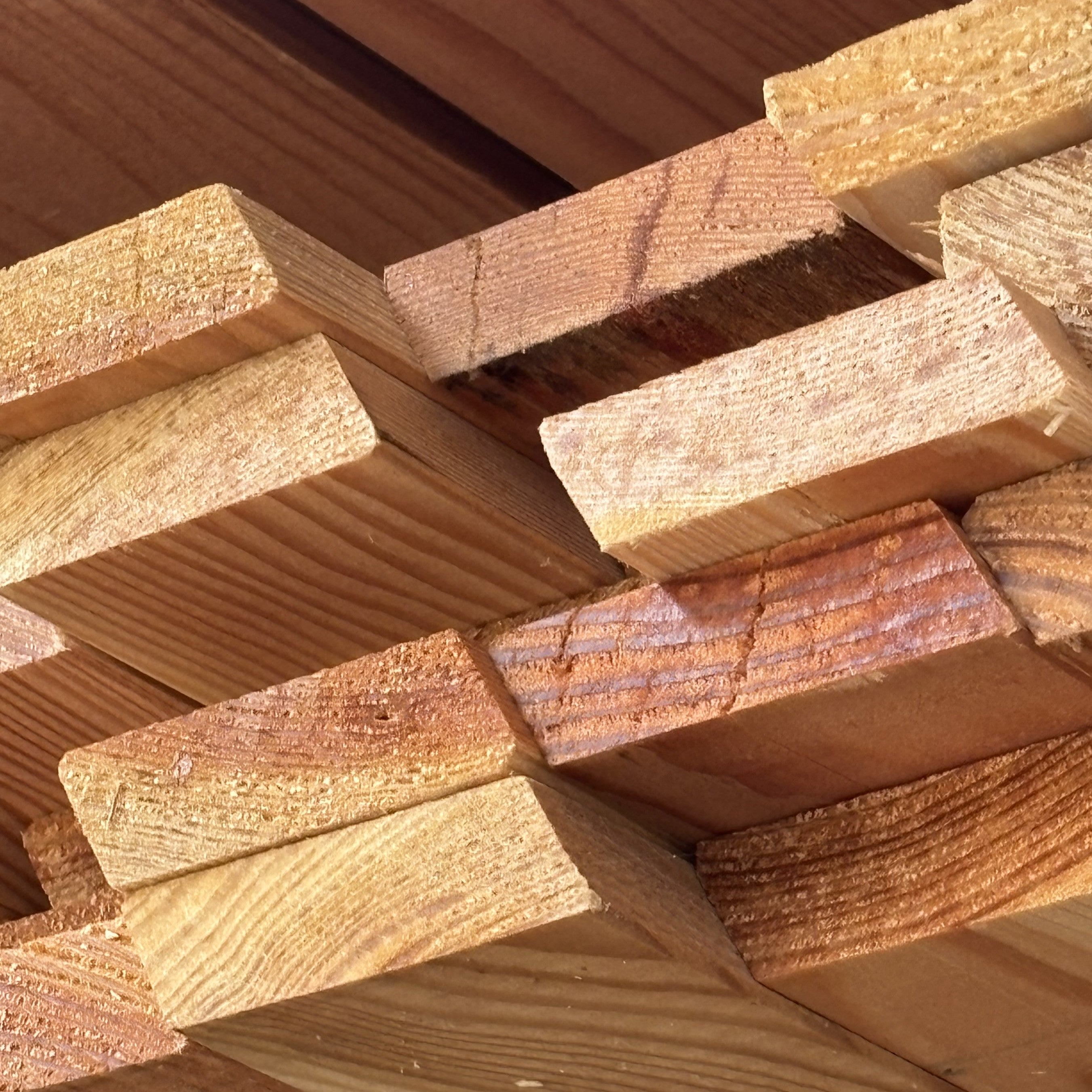 Rhombusfassade Lärche 19x74x5000 mm