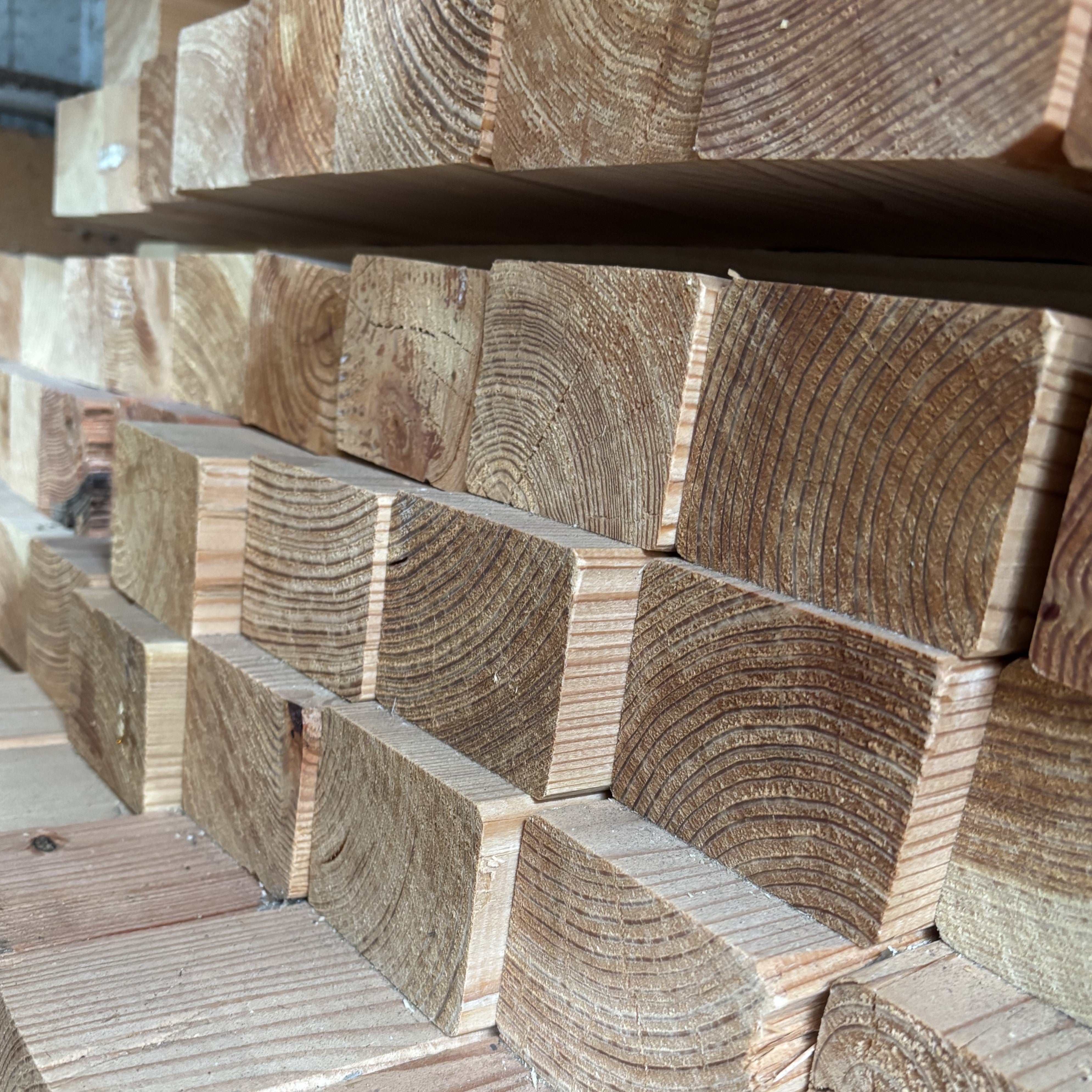 Staffeln Lärche 60x80x4000 mm