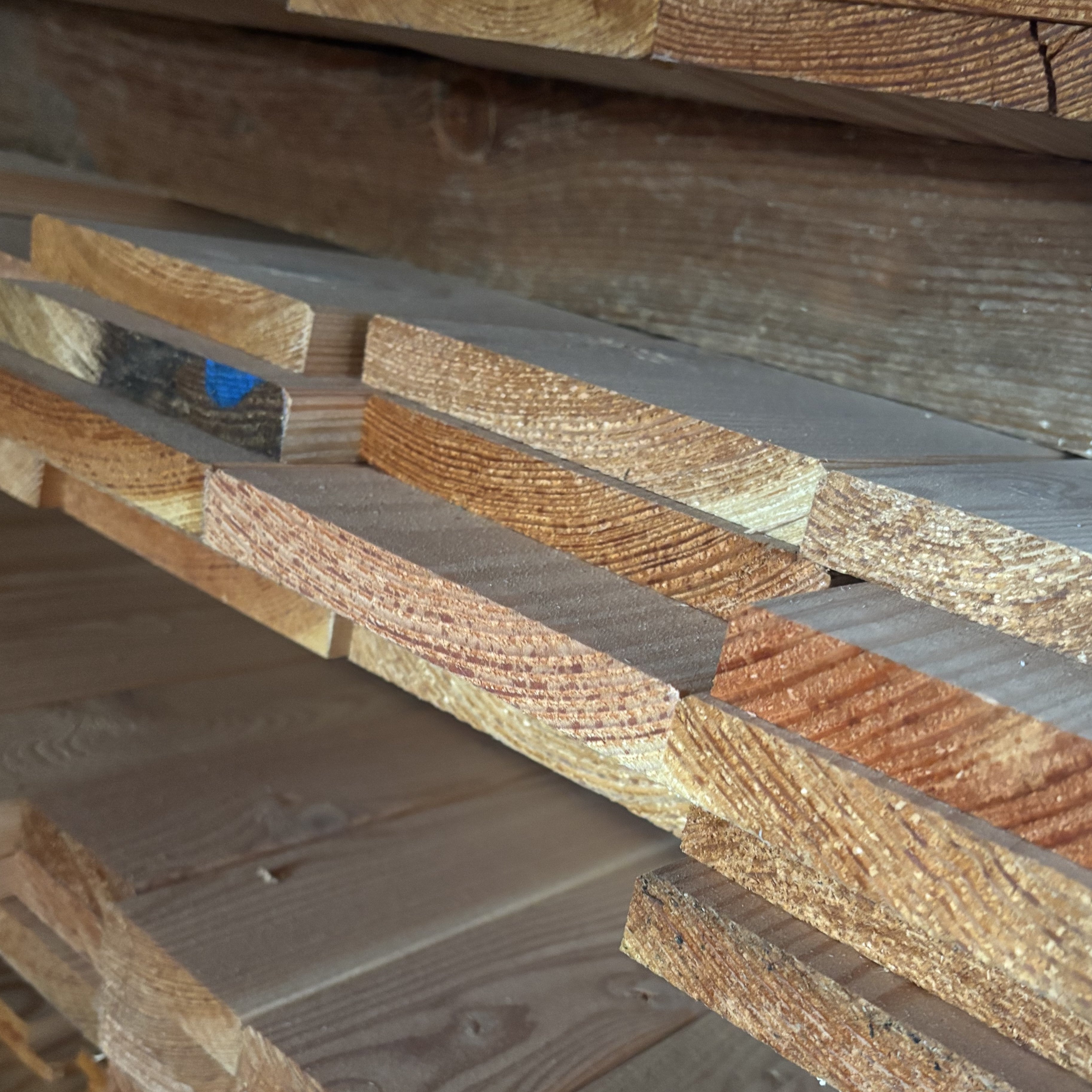 Glattkantbretter Lärche 19x147x4000 mm