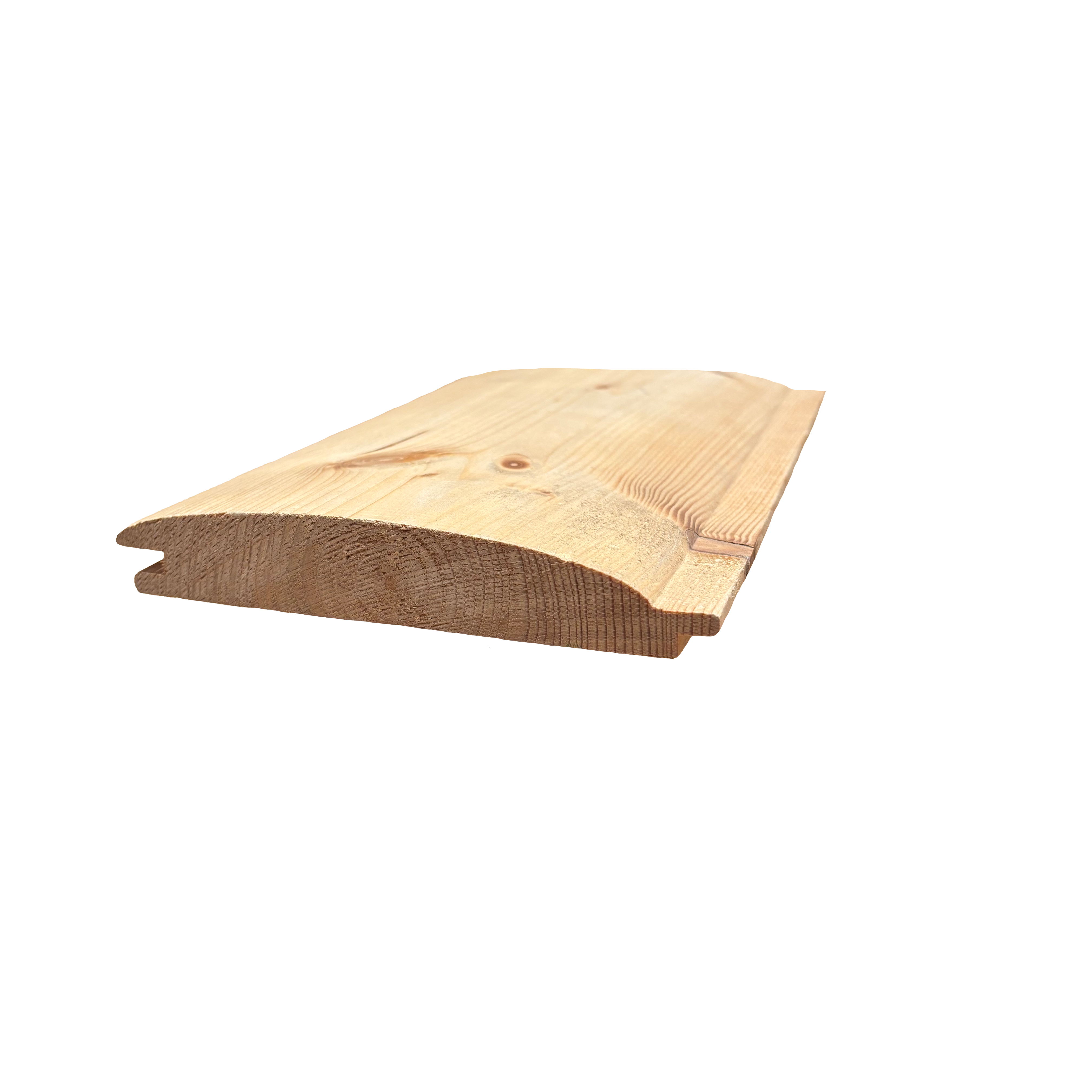 Rundblockwand Fichte