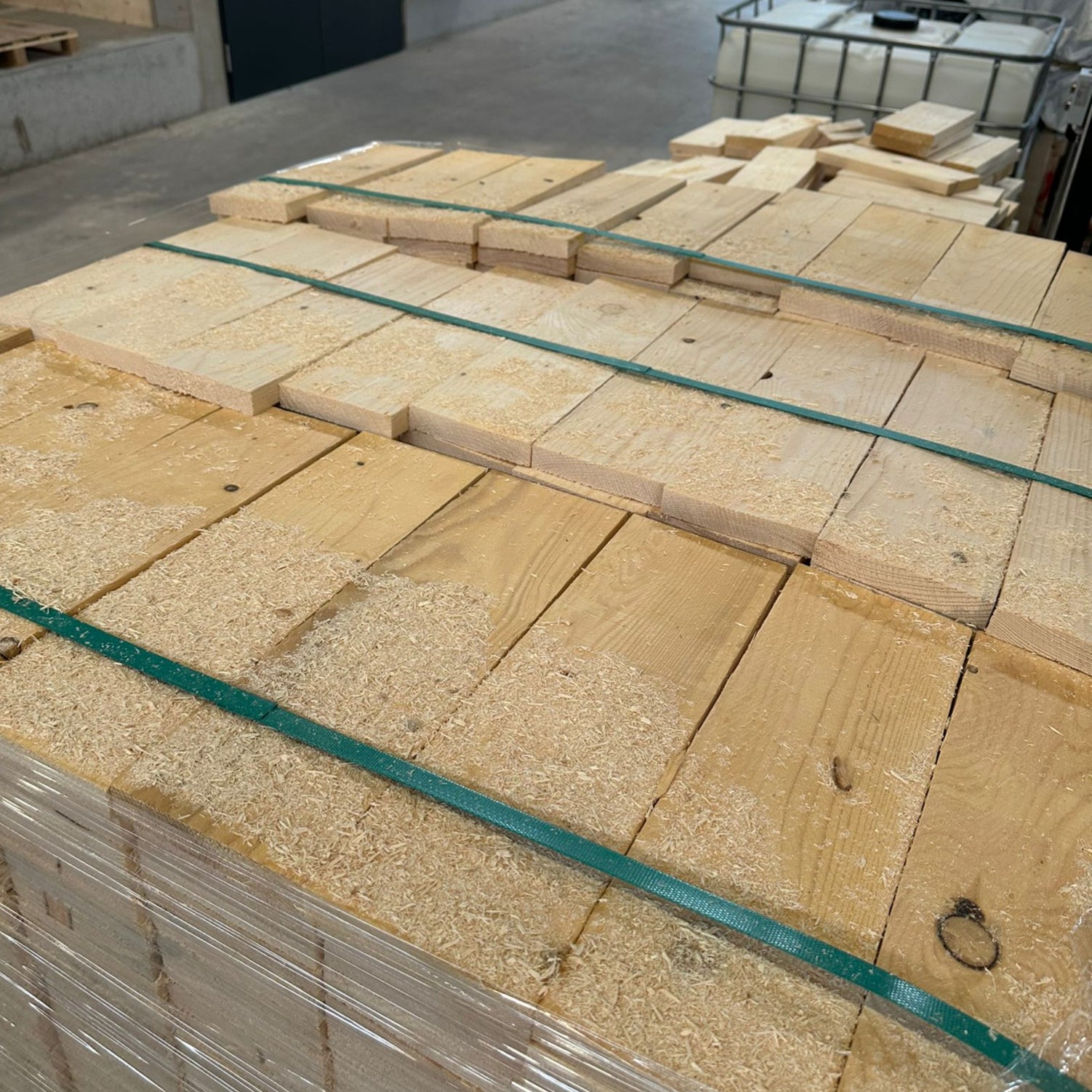 Holzstücke Fichte